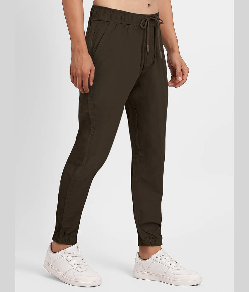 plounge Regular Men's Joggers - Coffee ( Pack of 1 ) view 2