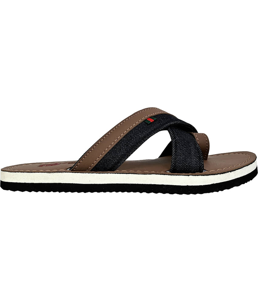 Cozy Wear Brown Men's Daily Slipper view 2