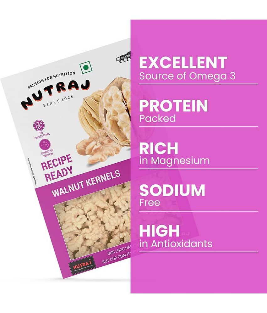 Nutraj Recipe Ready Walnut Kernels 250g, Akhort Giri 250g view 2