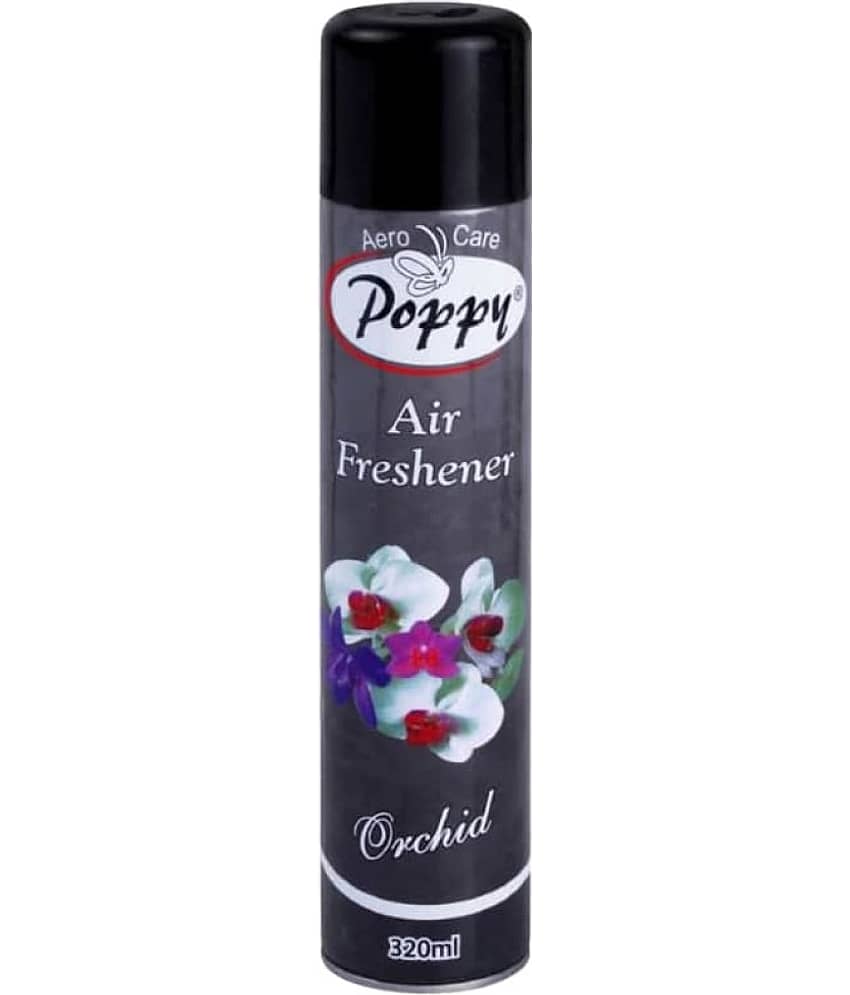 Aero Care Poppy Orchid Air Freshener Room Fragrant Spray A Wave of Freshness 320 ml (Pack of 1)