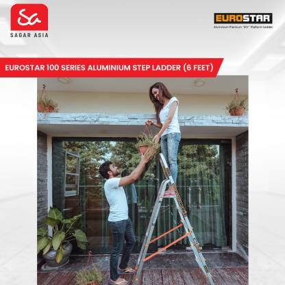 Eurostar DIY Platform Ladder (5 Steps + 1 Platform) view 2