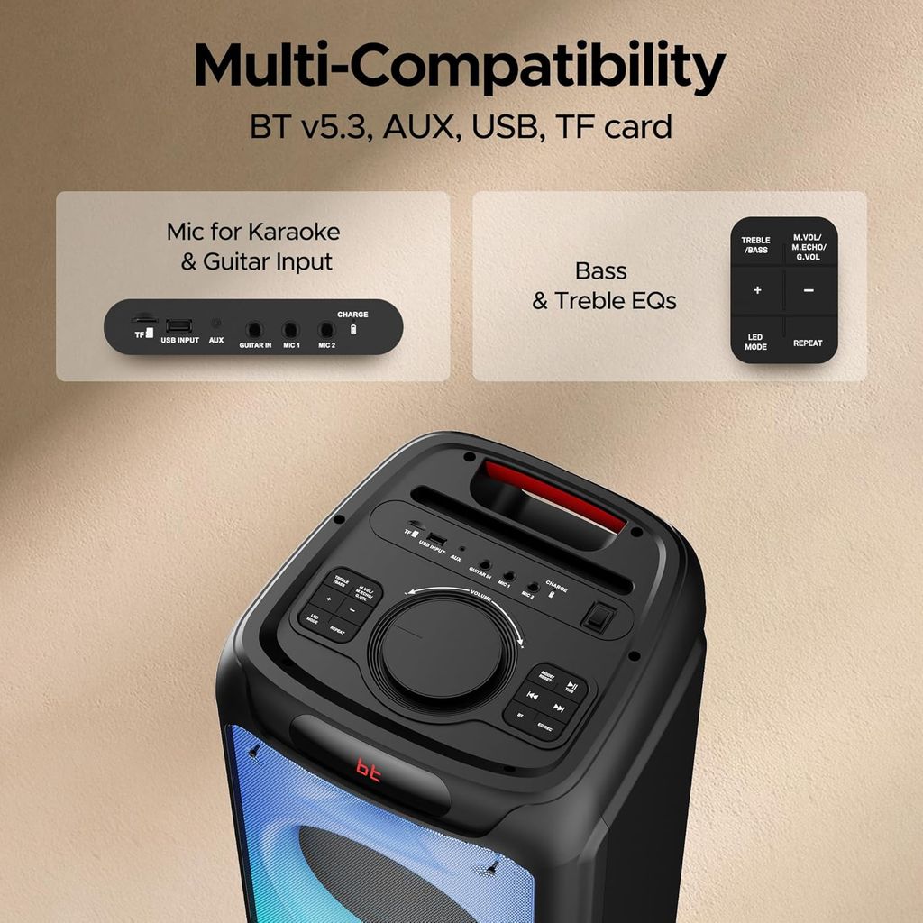 boat Partypal 400 160w Speaker view 2