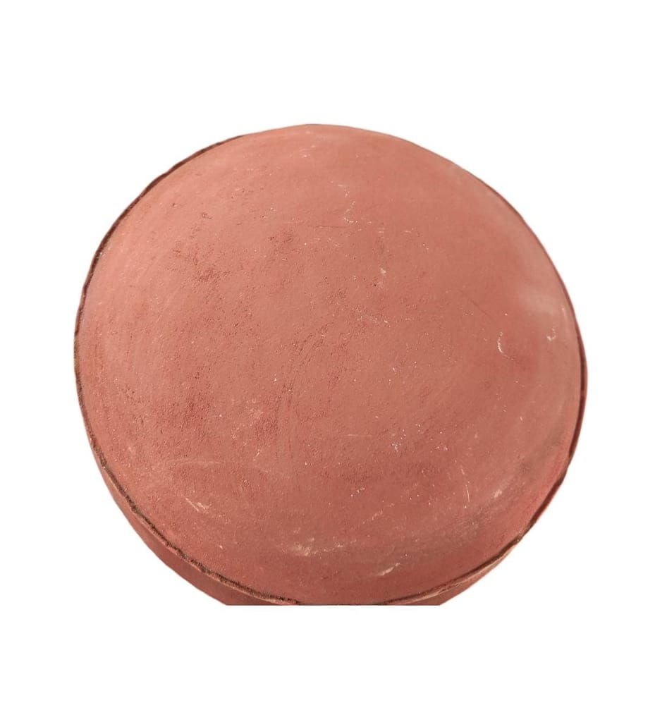 Handmade Clay Pot Lid with a Unique Design view 2