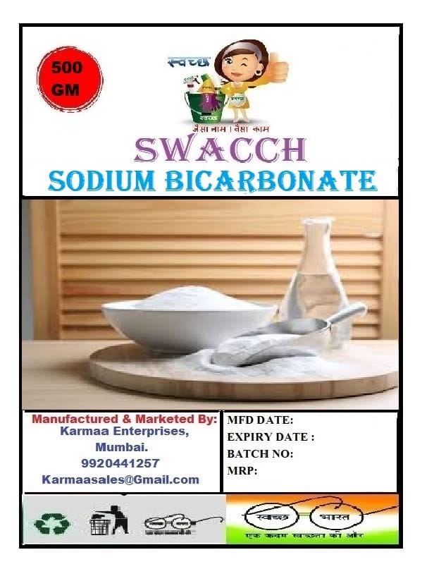 SWACCH SODIUM BICARBONATE 500GM view 2