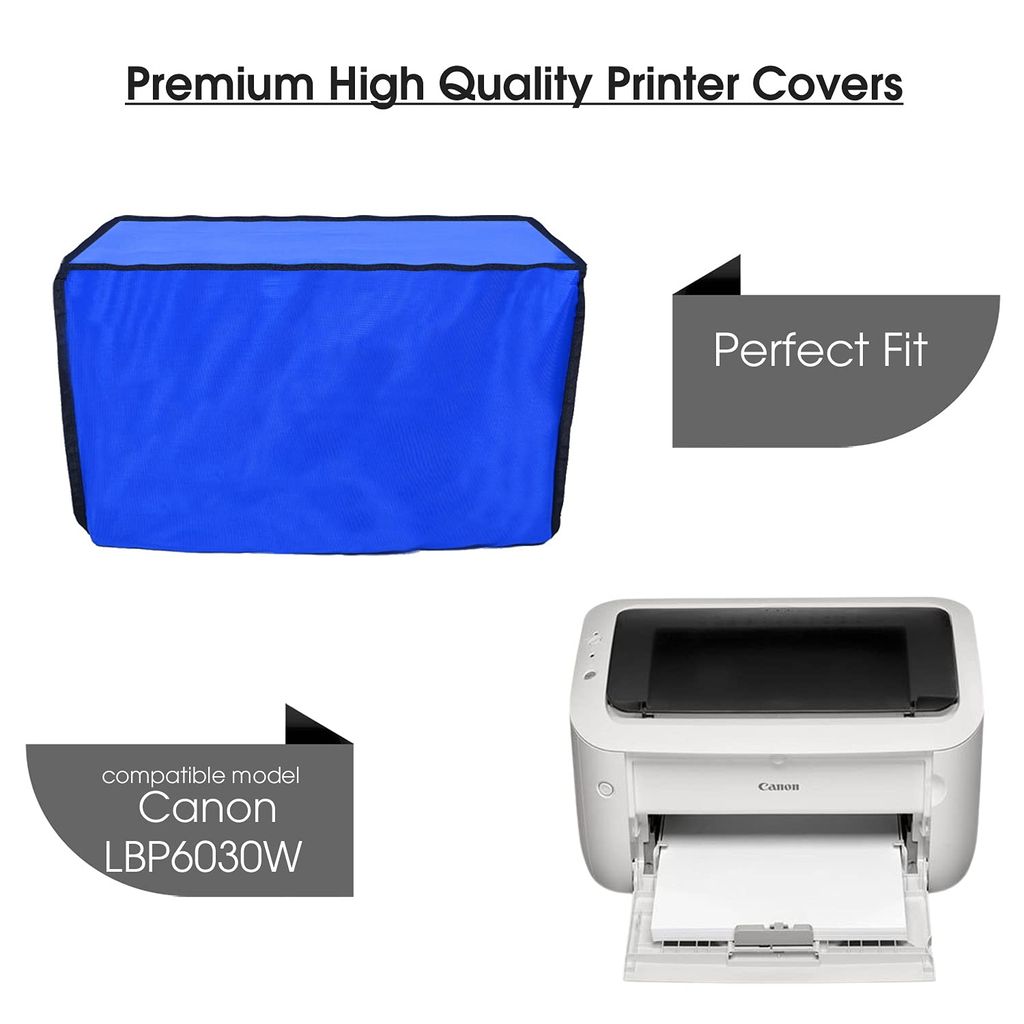 PalaP Super Premium Dust Proof Printer Cover for Canon LBP6030W (Blue ; 41.4 x 29.9 x 24.9 cm) view 2