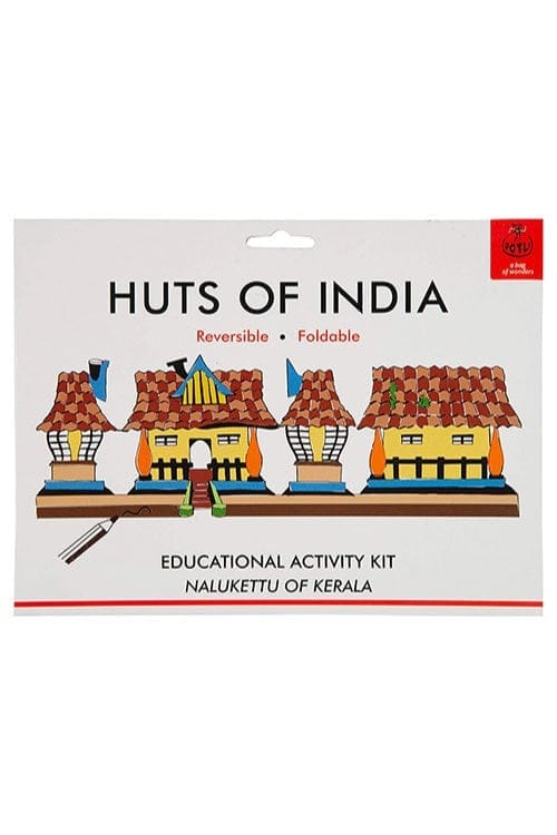 Colouring kit HUTS OF INDIA - Nalu Kettu of Kerala view 2