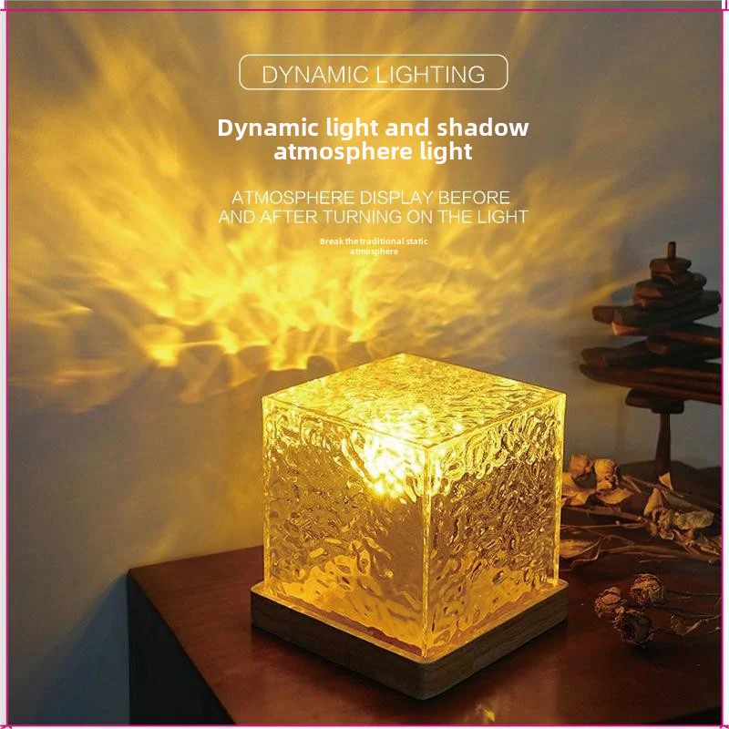 Crystal Ambient Night Light - 9 Color Mode view 2