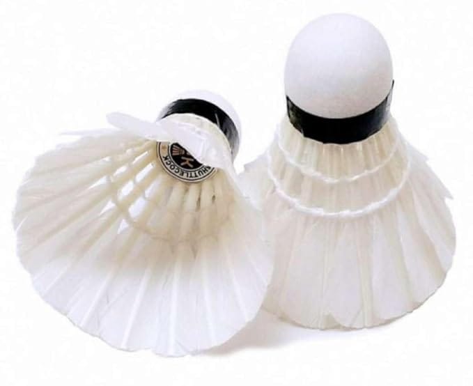 Professional Goose Feather Badminton Shuttlecocks - Pack of 2 view 2