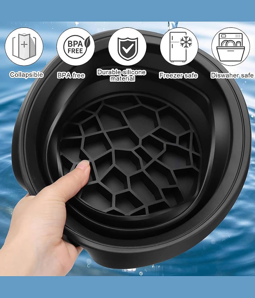 Ice Face Bowl Silicone Mold for Skin Tightening & Facial Icing, Reusable Beauty Ice Bowl for Glowing Skin, DIY Ice Therapy Tool for Face Cooling, Anti Aging Skincare, Pore Minimizing & Puffiness Reducing Ice Facial Bowl for Women & Men Home Spa Use view 2