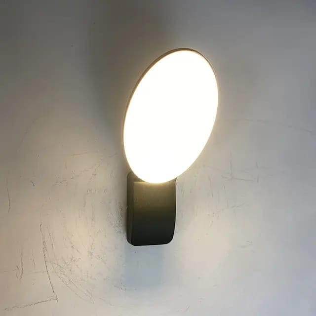 SPARKWORLD Golden lighting Up and Down wall plate, yellow Warm lighting | Colour: LX628/12W/BK view 2