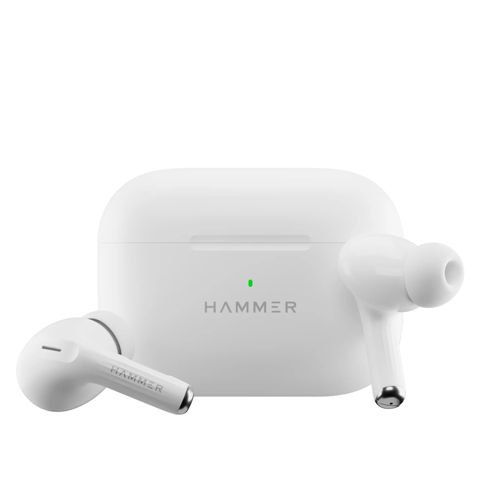 Hammer Aero max ANC & ENC In-ear Bluetooth Earbuds with slide and touch controls. view 2
