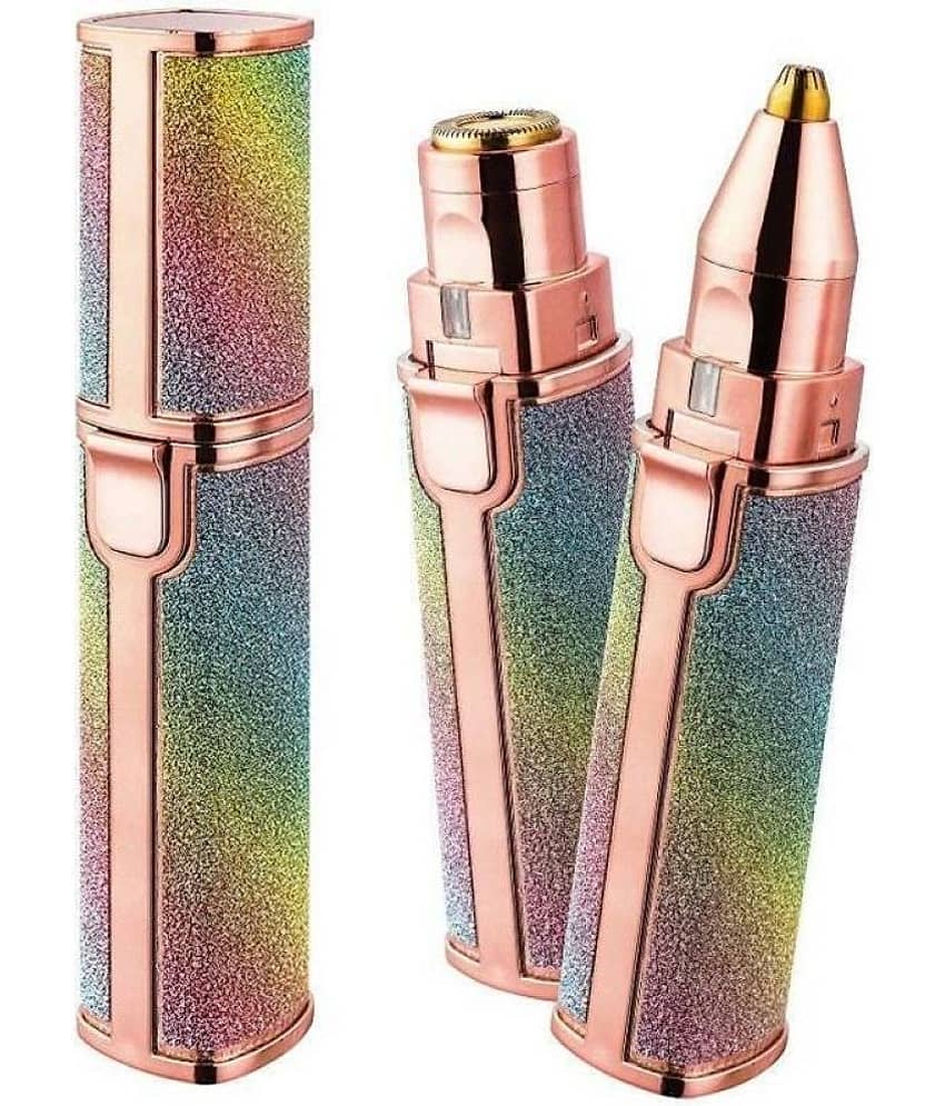 Loyalmart 2 in 1 Multicolor Cordless Eyebrow Trimmer With 70 minutes Runtime