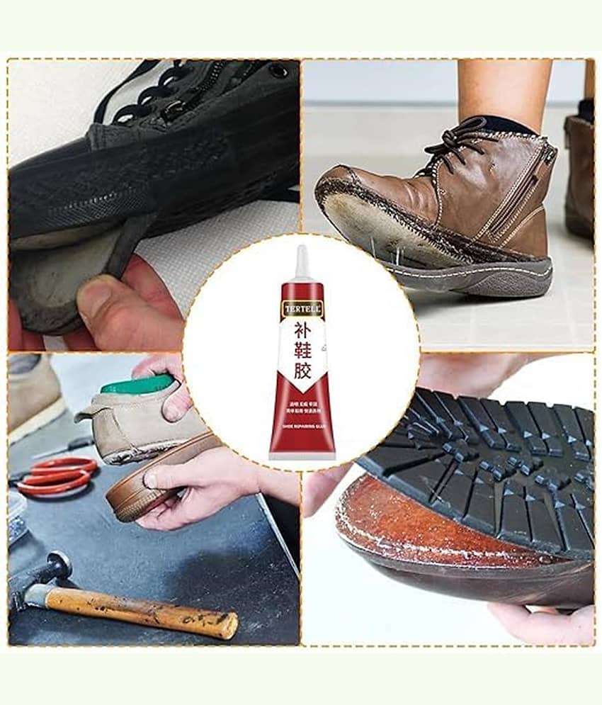 Shoe Glue Strong Repair Glue For Shoe Patch Water-proof Repair For Shoes Adhesive Instant Footwear Repair Adhesive 60ML (Pack of 1) view 2