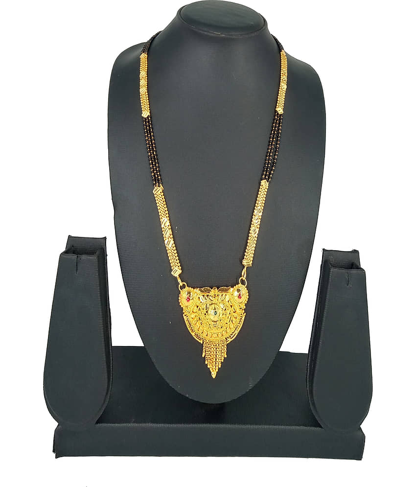 KRIMO Gold Plated Letest & Designer Mangalsutra For Women-100280 view 2