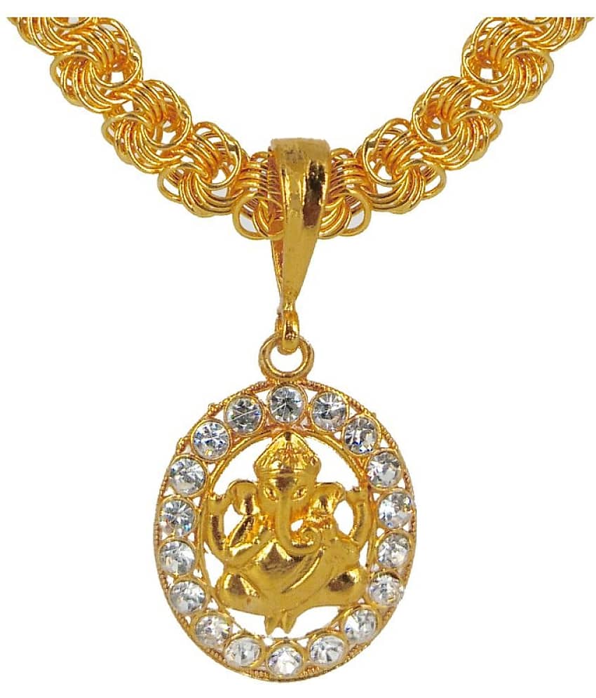 JIPPA - Gold Pendant set ( Pack of 1 ) view 2