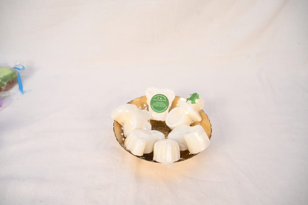 Organic handmade and natural herbal soap view 2