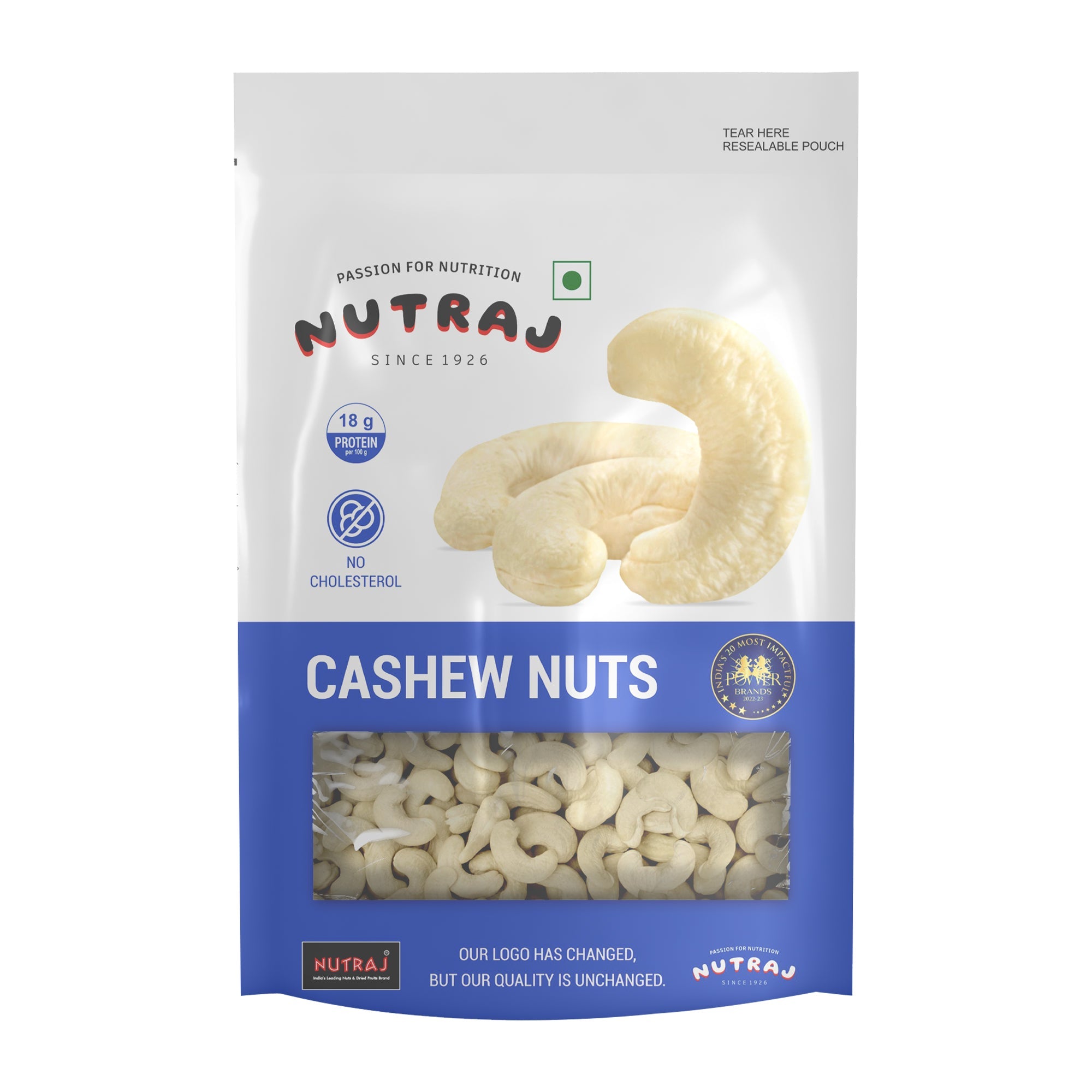 Nutraj Premium Cashew Nuts 200gm (W320) view 2
