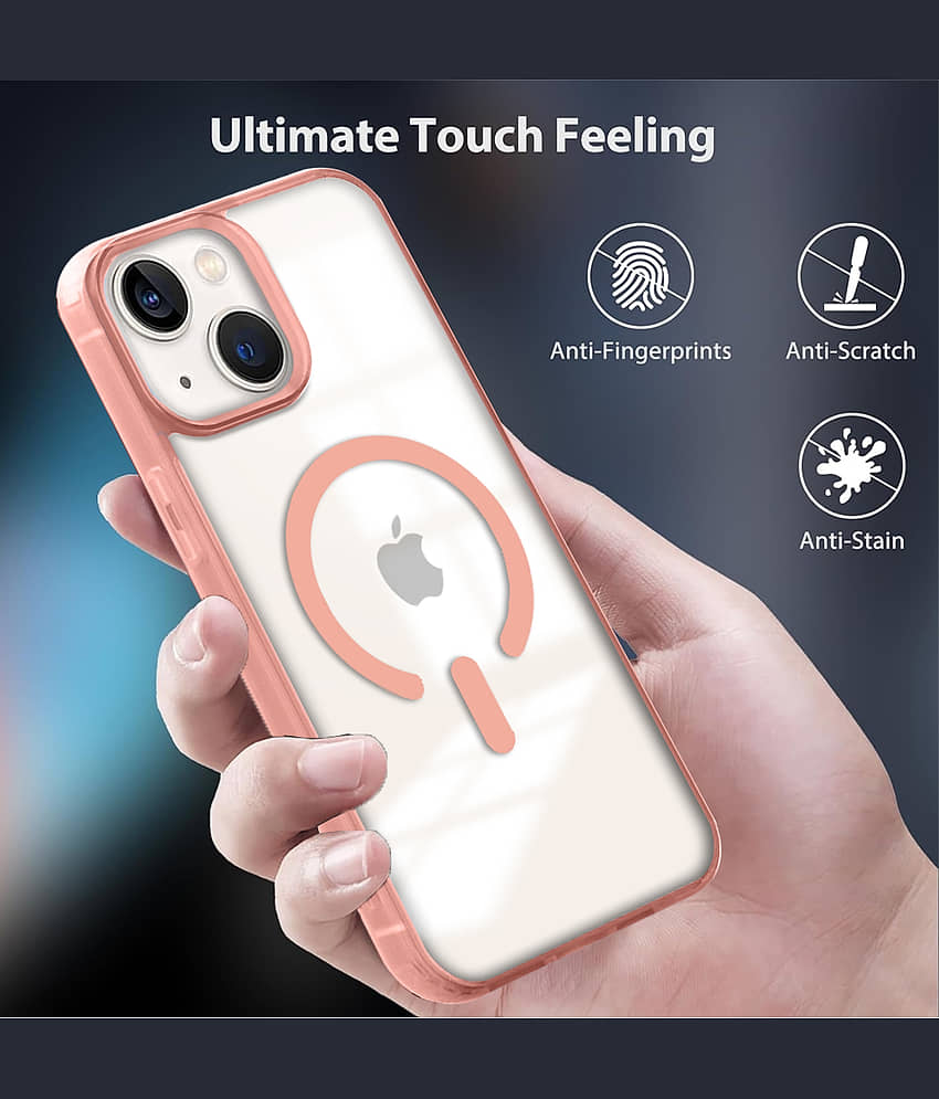 BIG WINGS Shock Proof Case Compatible For Polycarbonate Apple iPhone 15 ( Pack of 1 ) view 2