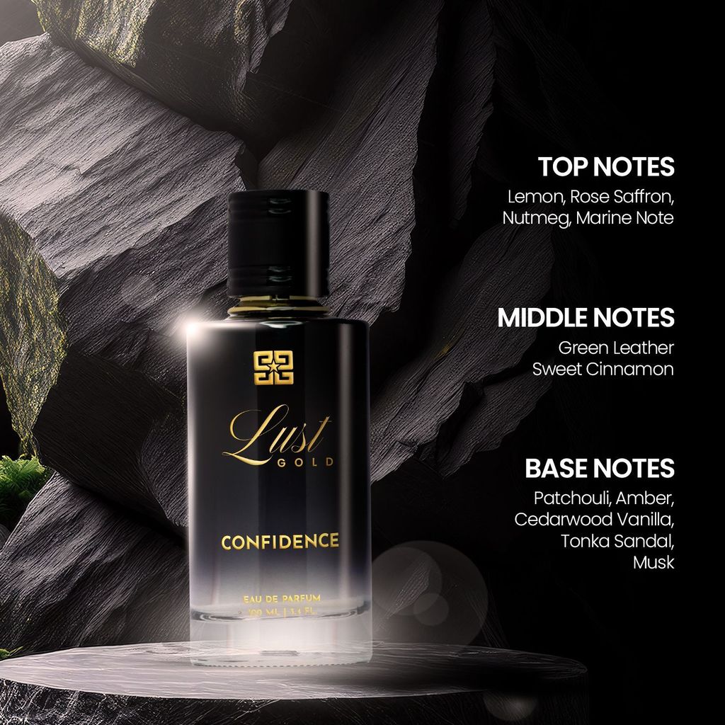 STARSTRUCK BY SUNNY LEONE Confidence by Lust Gold, EDP Perfume for Men view 2
