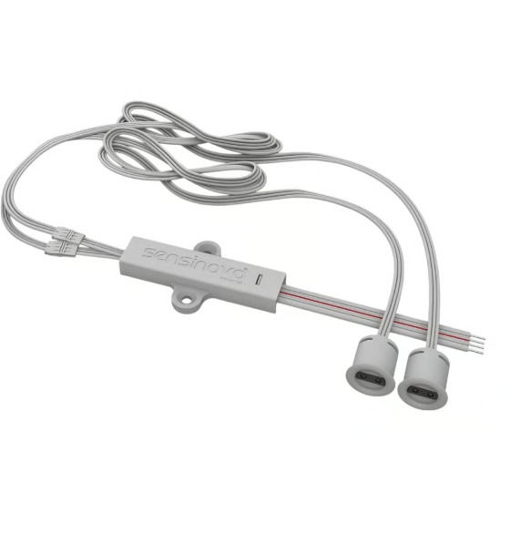Wardrobe sensor Series E15 DD Wardrobe Sensor, Dual Mode Door Sense and Wave Switch, 2 Year Warranty, 100cm Cable Length, 12V/24V DC