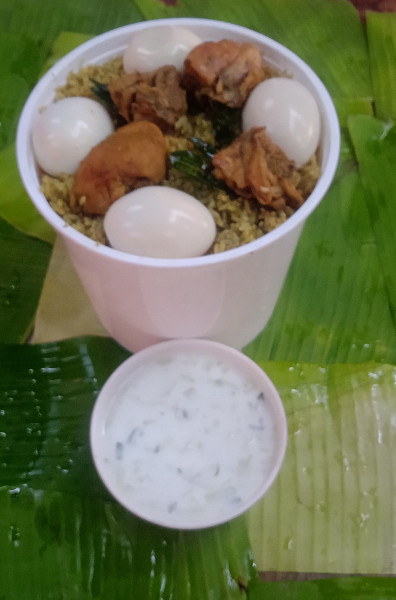 Chicken biryani [family pack, serves 4]