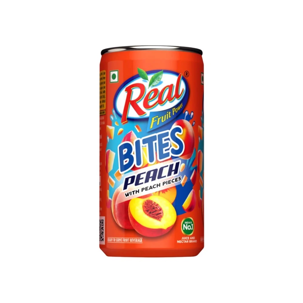 Real Bites Peach Juice 180ml