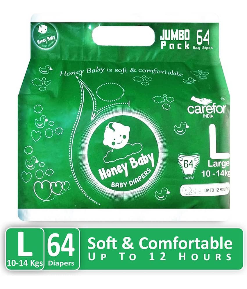 Honey Baby - L Disposable Diapers ( Pack of 1 ) view 2