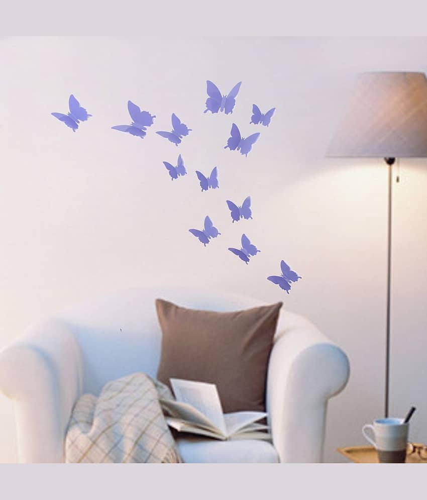 Jaamso Royals Dark Blue Wall Sticker Animals Animals PVC Glow in the Dark Sticker view 2
