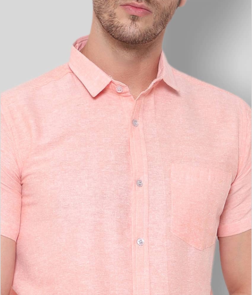 Latest Chikan - Green Cotton Blend Regular Fit Men's Casual Shirt (Pack of 1) view 2