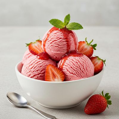 Strawberry Ice Cream