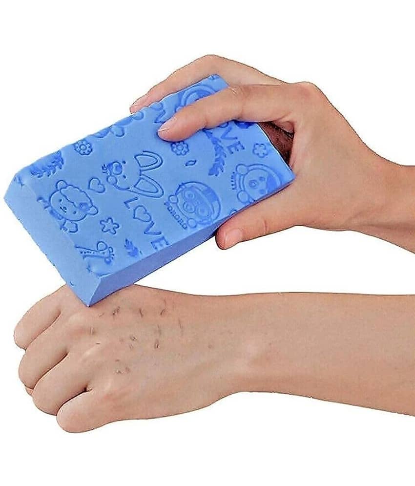 GDINDIA DELHI Blue Bath Sponge ( 1 pcs ) view 2