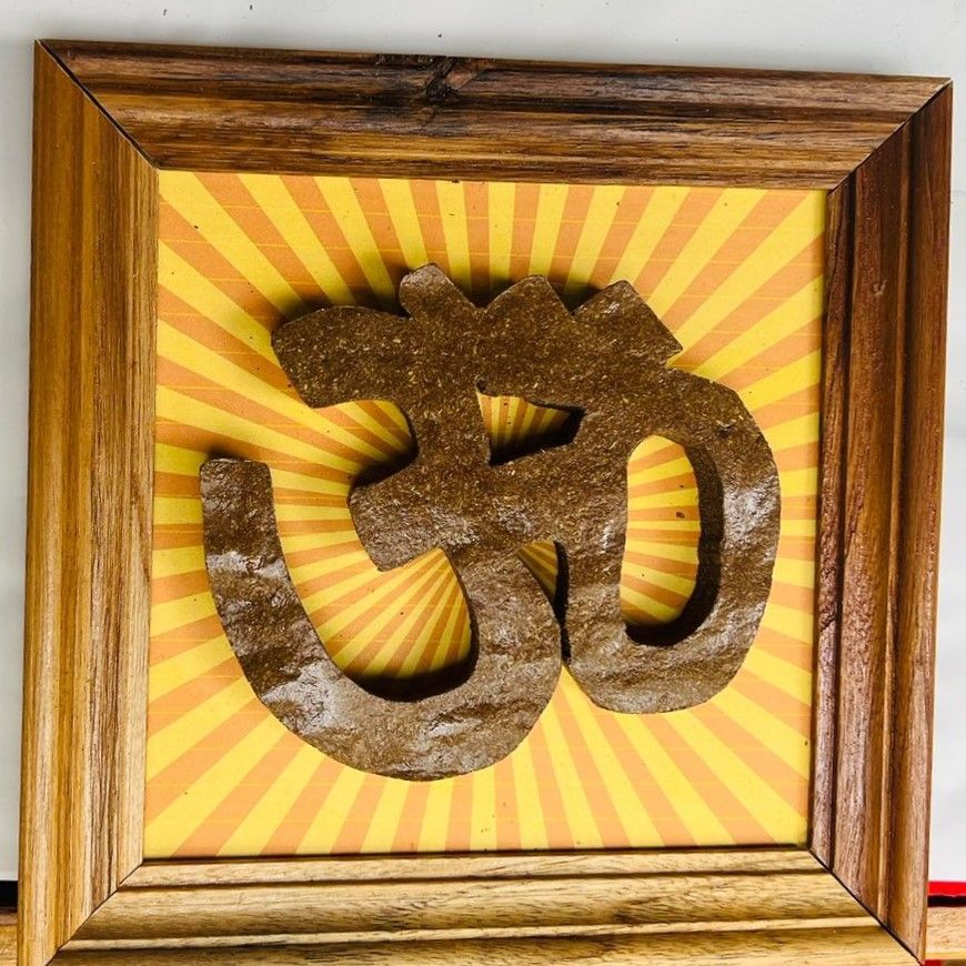 Wooden Om Wall Art | Hand Crafted