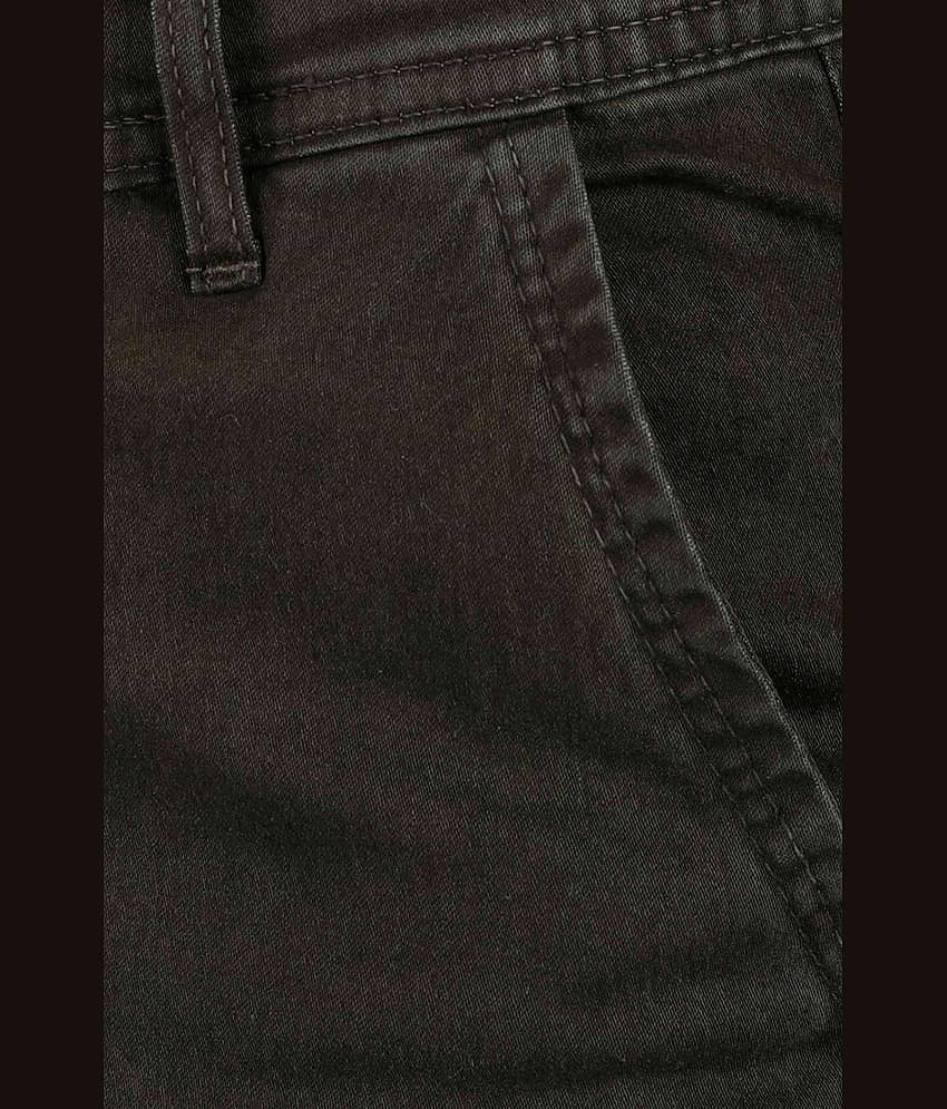 MOUDLIN Regular Fit Clean Look Men's Jeans - Brown ( Pack of 1 ) view 2