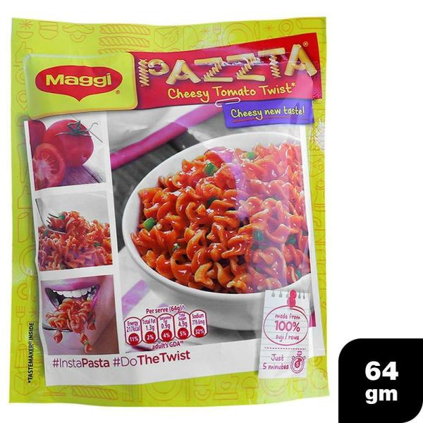 Maggi Cheesy Tomato Twist Instant Pazzta 64 Gms
