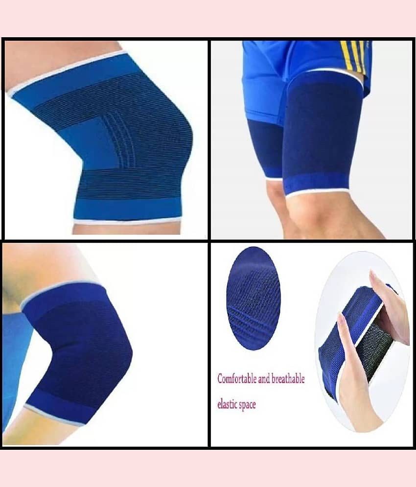 Effingo Blue,Black Knee Supports view 2