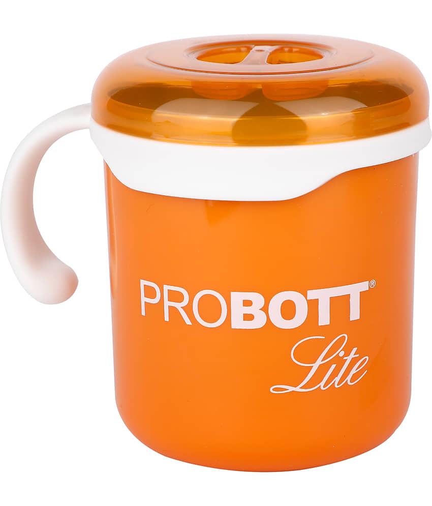 Probott - Pink Steel Coffee Mug ( Pack of 1 )