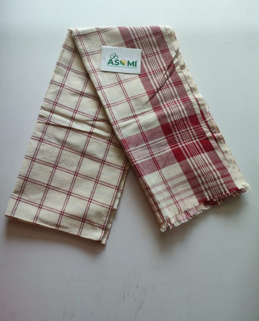 ASSAMESE HANDLOOM GAMOSA view 2