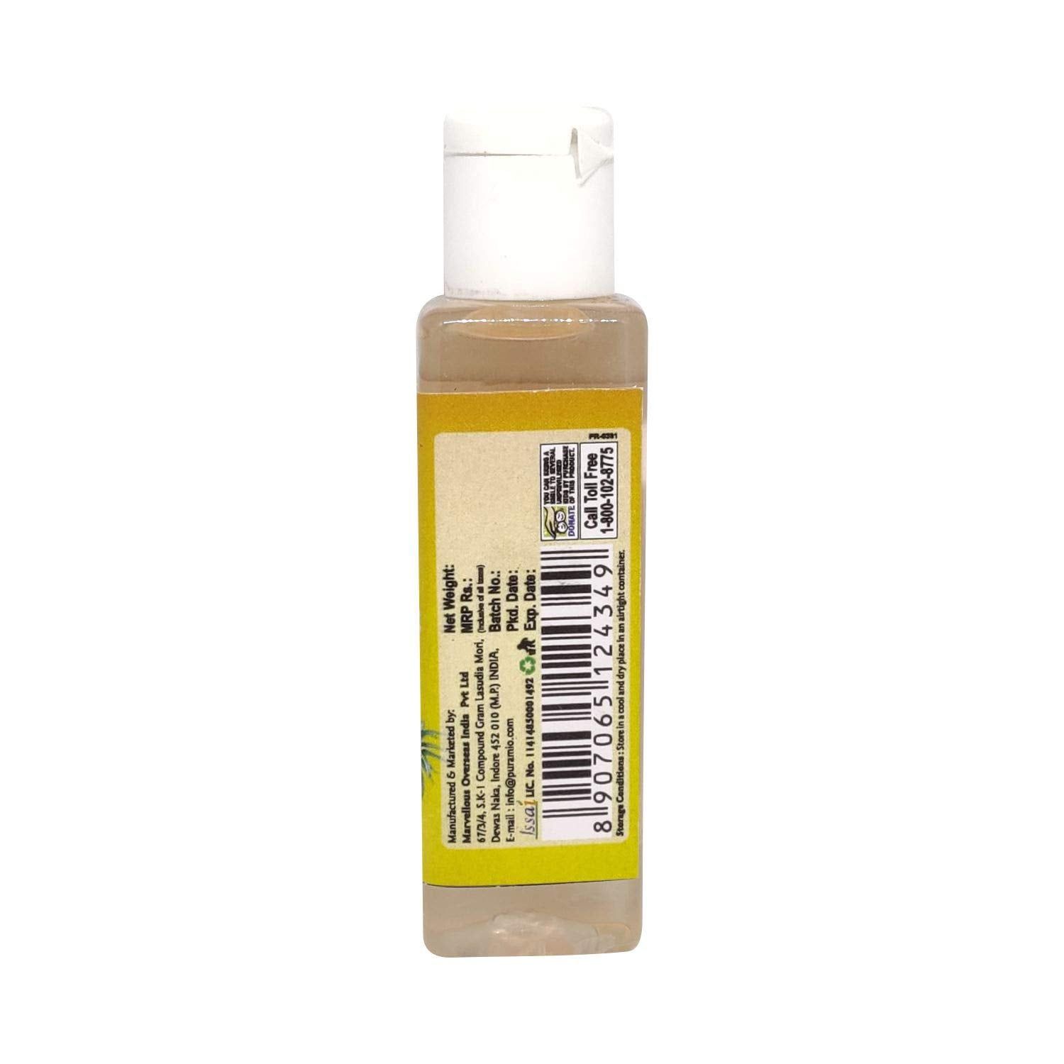 Puramio Liquid Food Concentrated Flavours (Vanilla, Rose, Pineapple, Orange, Lemon, Khus, Saffron, Strawberry, Mango, Chocolate), 30 ml Each - Pack of 10 view 2