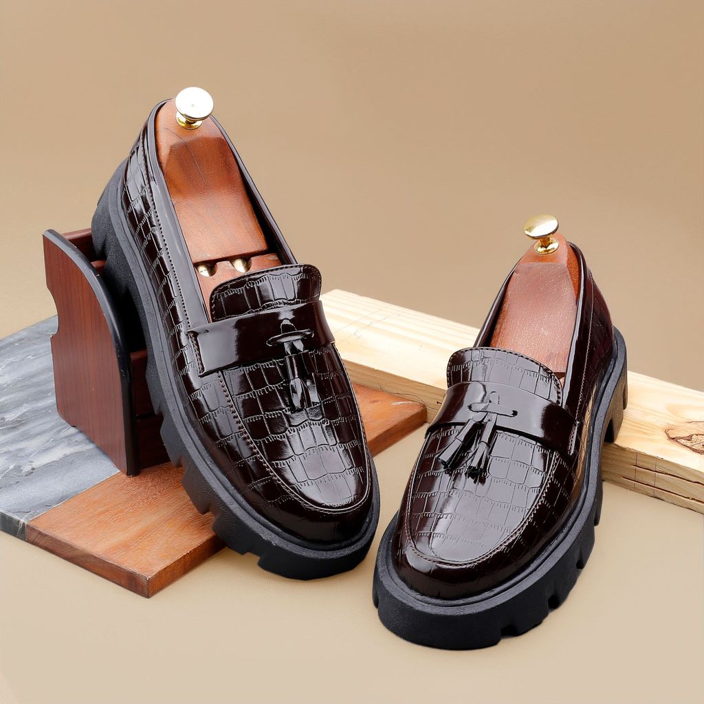 Bxxy's Faux Leather Slip-on Loafers view 2