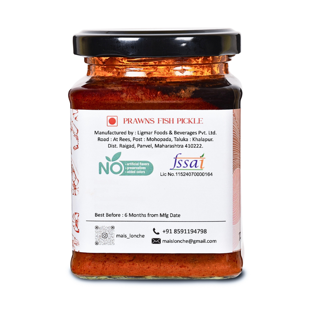 Prawns Fish Pickle 250 G view 2