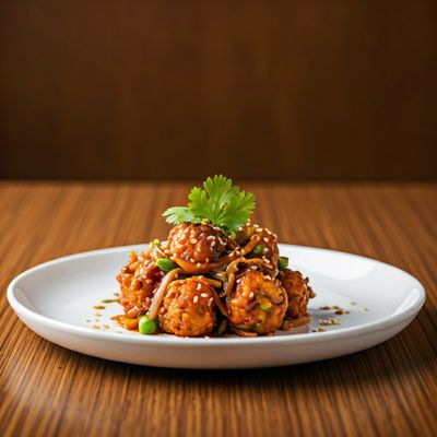 Veg Manchurian (Single)