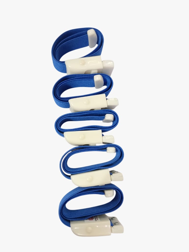 DESCO Tourniquet Band for Blood Collection Rubber with Plastic Buckle (Pack of 5) view 2