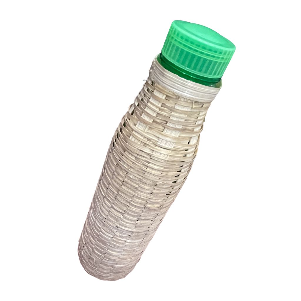 Bamboo Weaving Bottle (Capacity 1 Ltr ) view 2