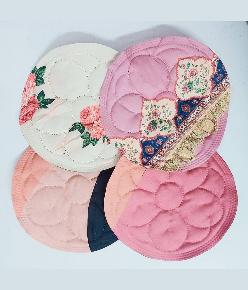 4 Pieces Roti Cover/Chapati Cover/Roti Rumals (Multicolour) view 2