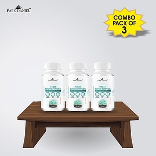 PARK DANIEL Premium Instant Whitening White Teeth Powder without any side effect- Best Suitable for removal of Yellow Teeth, Gutkha Stain & Tobacco Stain Combo pack of 3 Jars of 50 gm(150 gms) (150, Pack of 3) view 2