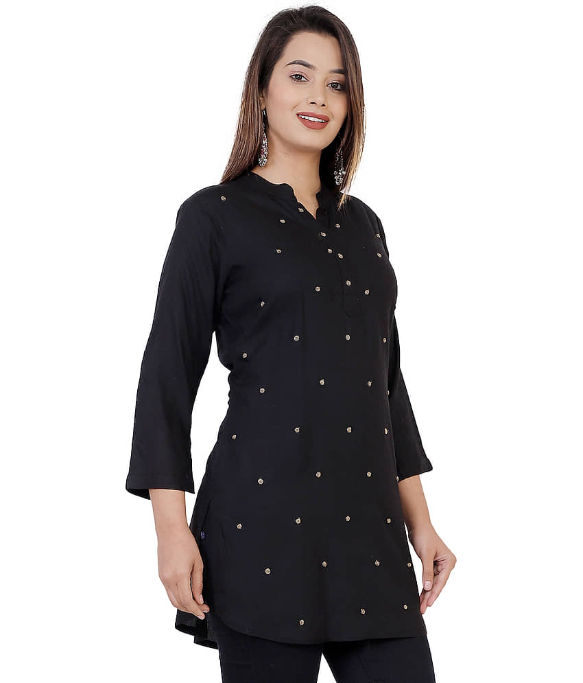 Rayon Short Kurti For Women (Pack of 1) view 2