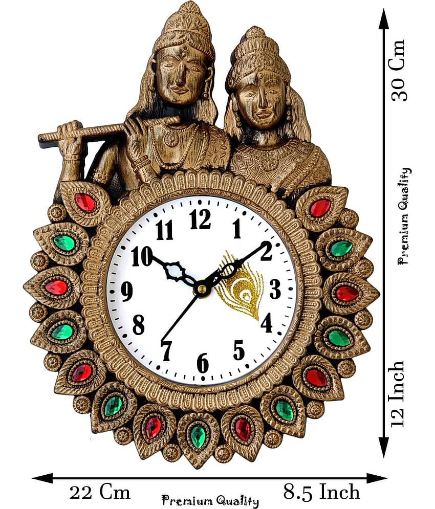 GrabBasket Assymetric Analog Wall Clock view 2