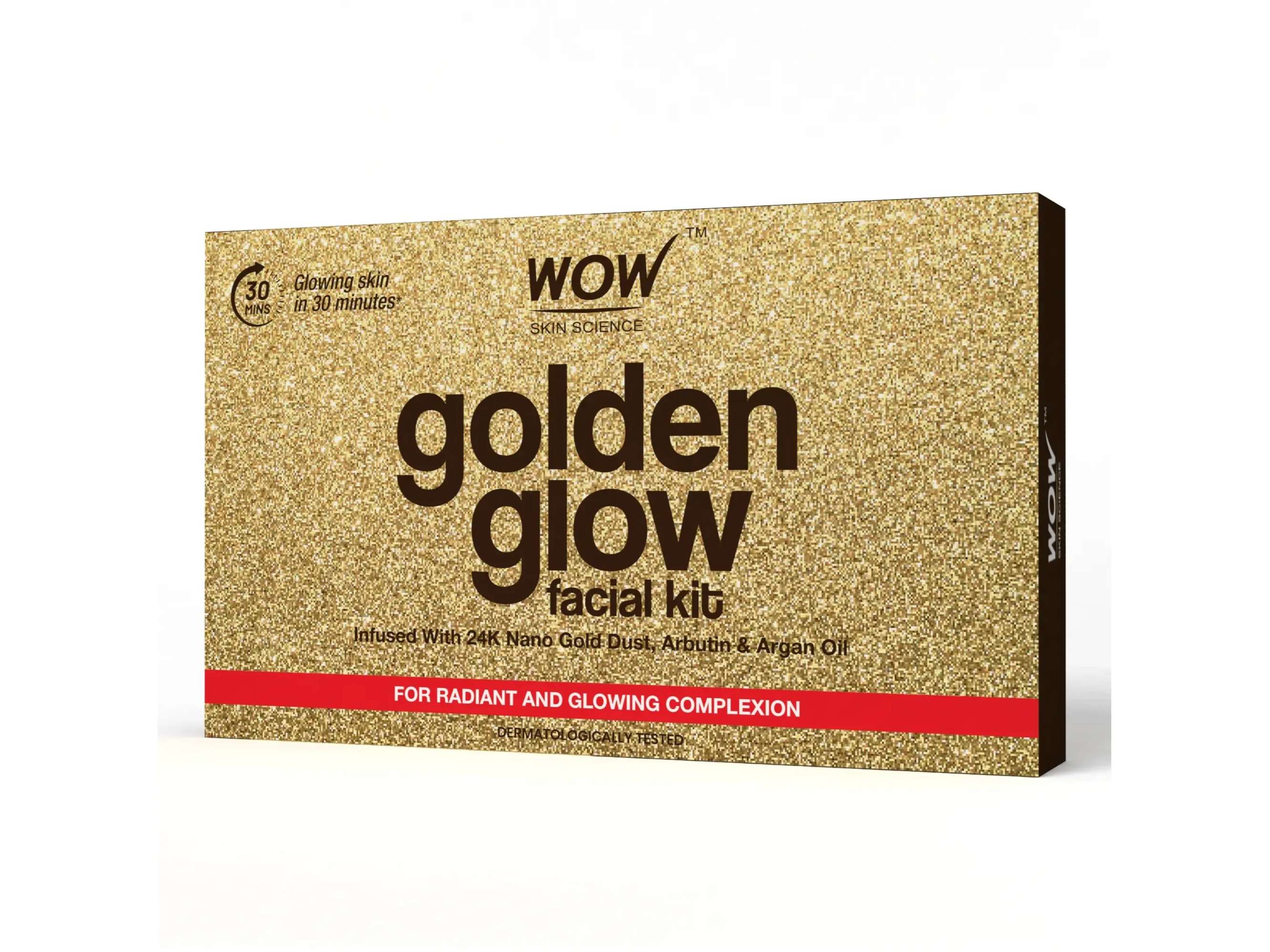 WOW Golden Facial Kit For Glowing - 60ml view 2