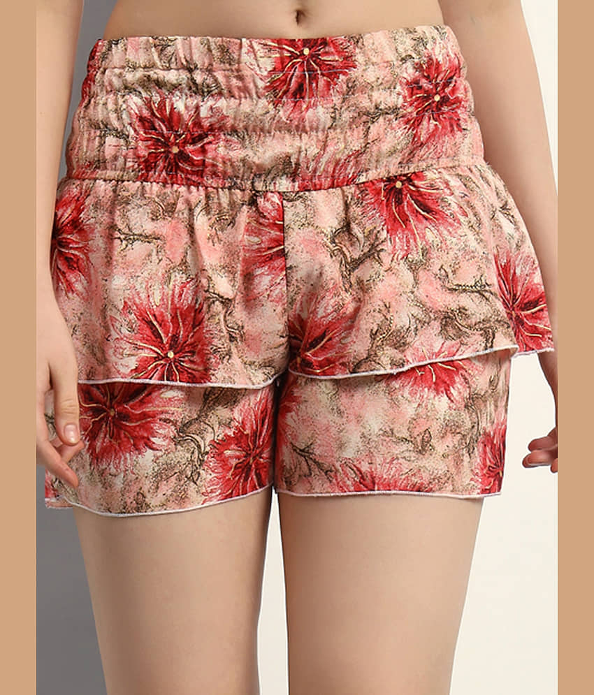 Addyvero Rayon Hot Pants - Pink view 2