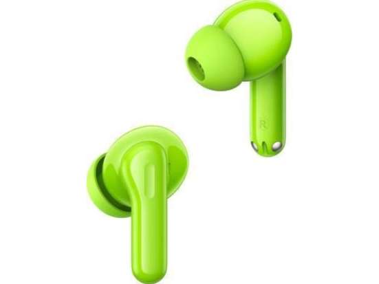 Realme Buds T200 Hi-Res with 32dB ANC, 12.4mm driver Quad Mic, 50 Hrs Playback, BT5.4, IP55 Bluetooth - Neon Green view 2